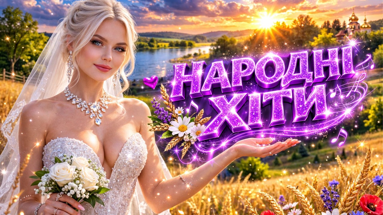 Українські Весільні Пісні 💍 Найкращі Народні Хіти • Wedding Folk Music 24/7