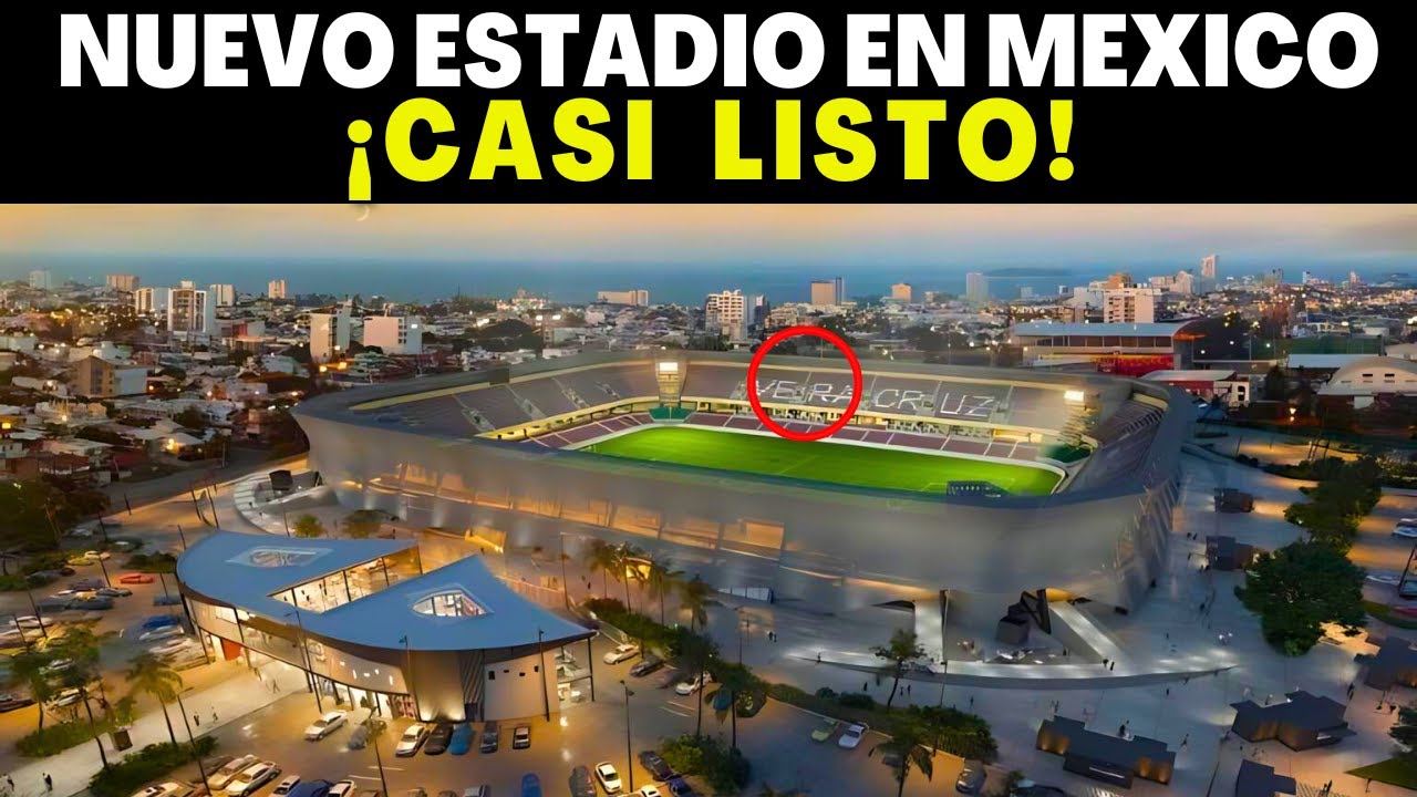 ¡ATENCIÓN!  Este es el Único Estadio en Construcción en Todo México