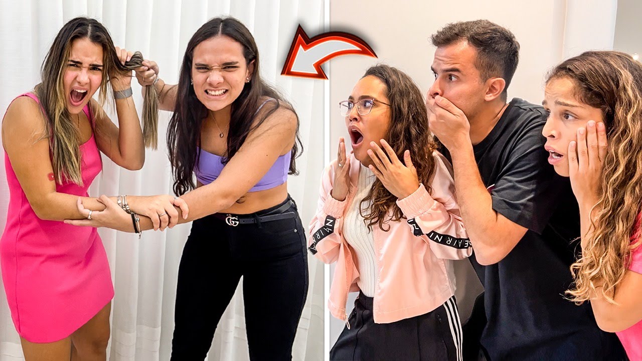 BRIGUEI COM A JULIANA BALTAR NA FRENTE DA RAFA E LUIZ 😱😱 DEU RUIM...