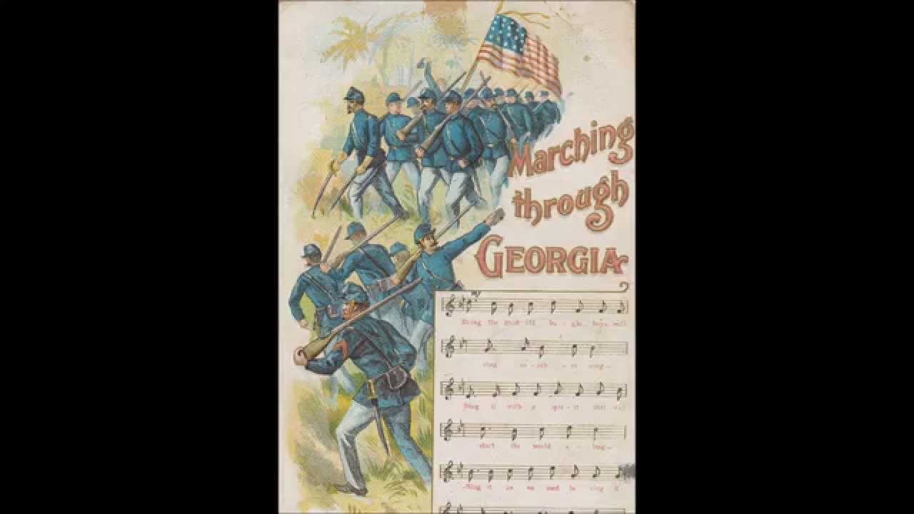 ''Marching Through Georgia'' -- Harlan & Stanley (1904)