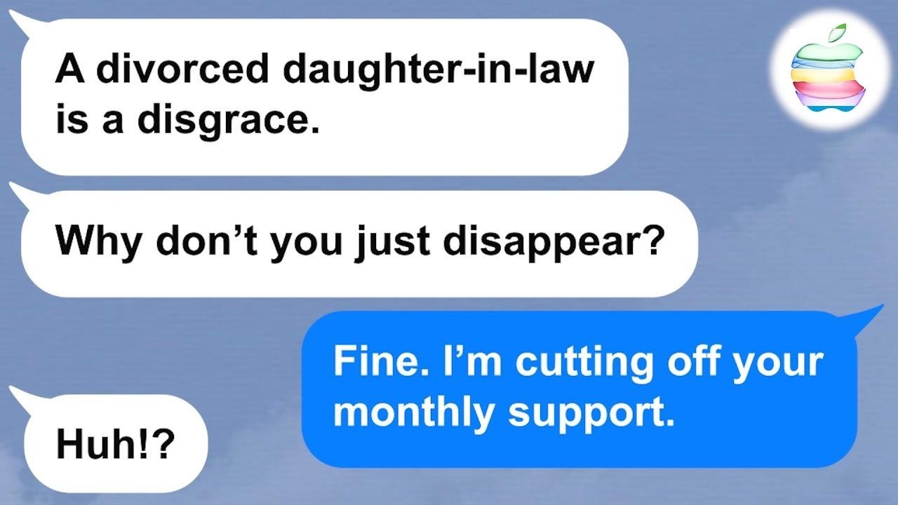 【Apple】She wants me to divorce her son because I'm too old.She tries to oust me but I won't let her!