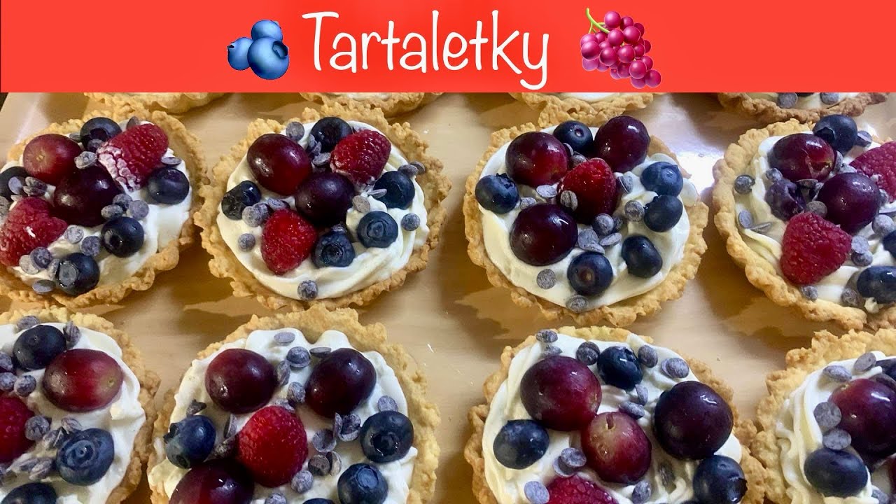 Tartaletky s ovocem 🫐🍇