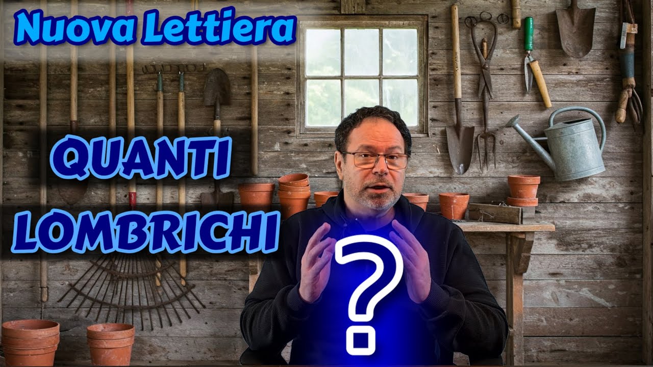 Lombricoltura - quanti lombrichi servono per iniziare?