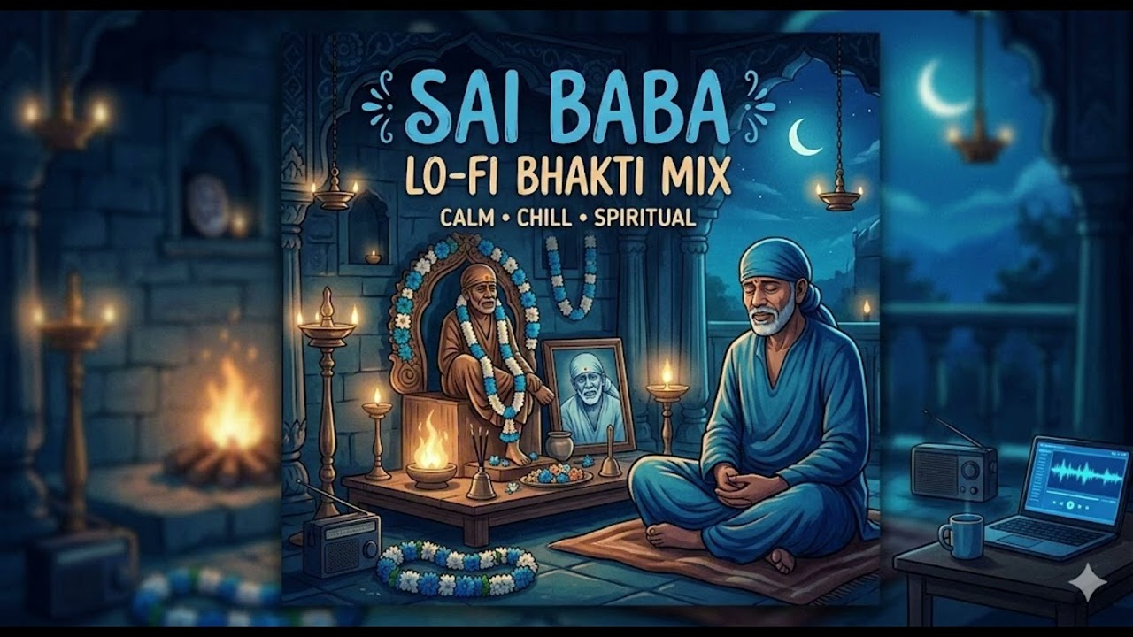 Sai Baba lo fi bhakti mix #SaiBaba #LoFiBhakti #ShirdiSai #PeacefulVibes #BhaktiBeats