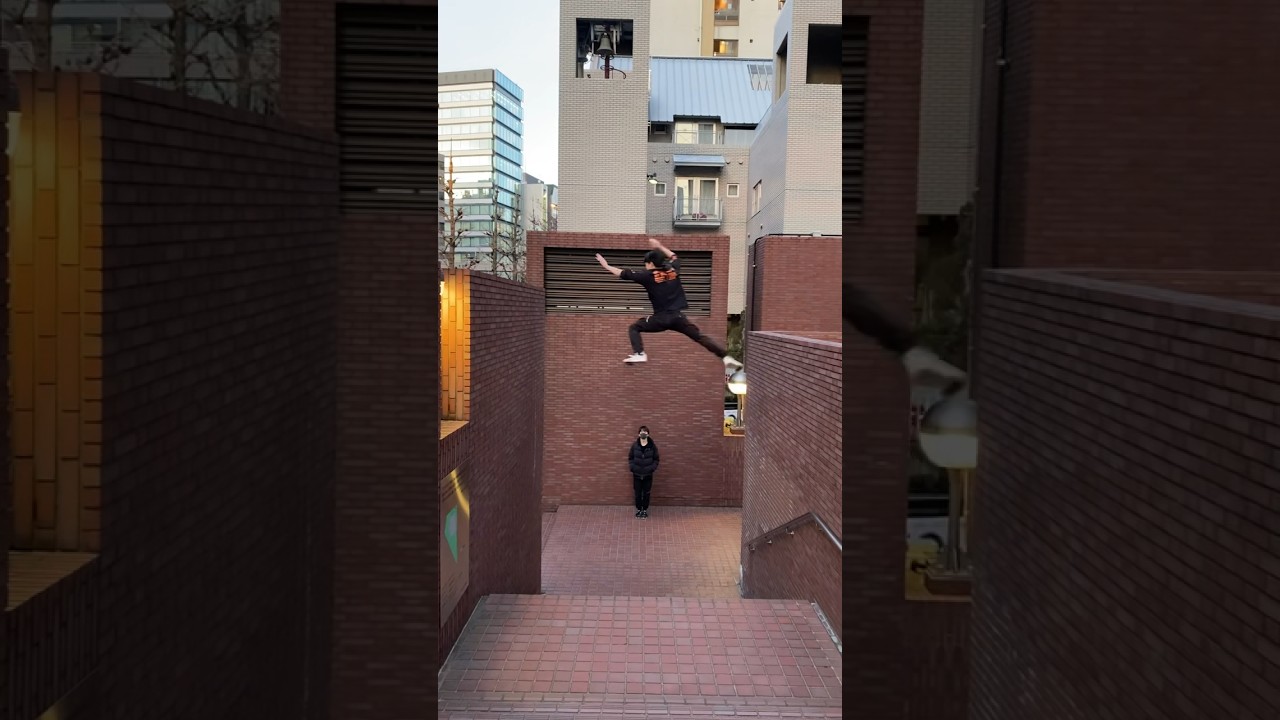 Safe parkour in Tokyo