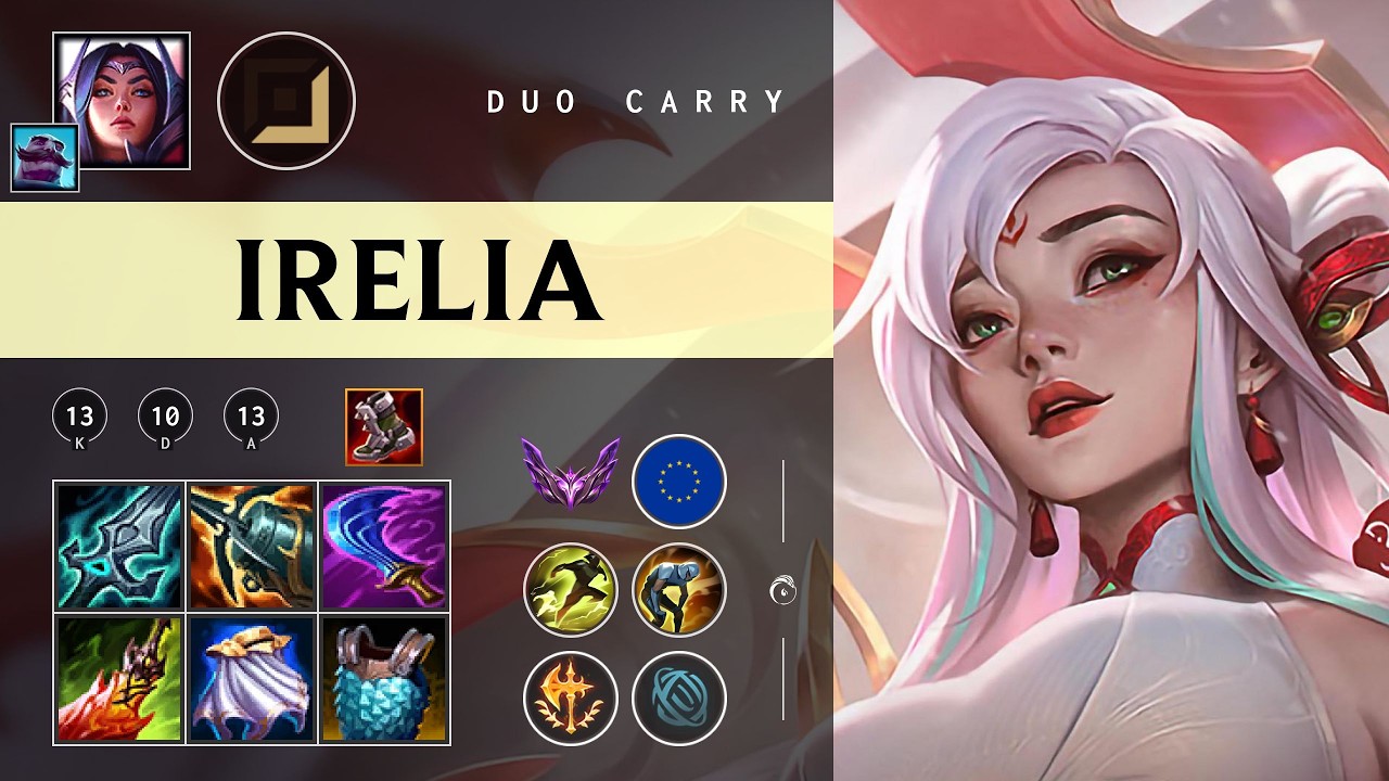 Irelia ADC vs Yasuo - EUW Master Patch 26.03
