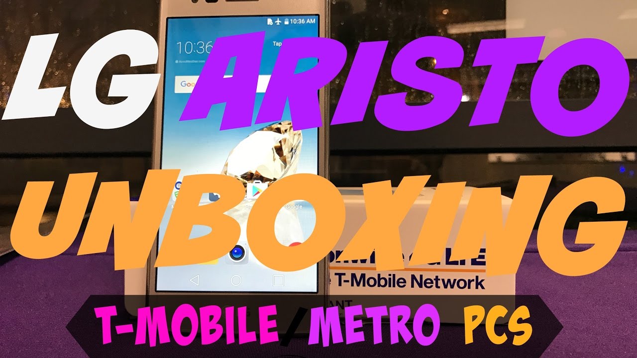 LG Aristo Unboxing - First Look Review T-Mobile/Metro PCS