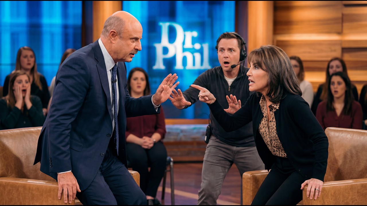 Dr  Phil and his wife suddenly start arguing on live TV   nobody expected it