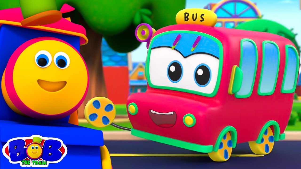 Bob El Tren Ruedas En El Bus Dar Vueltas Y Vueltas Canción Y Más Canción Infantil Popular