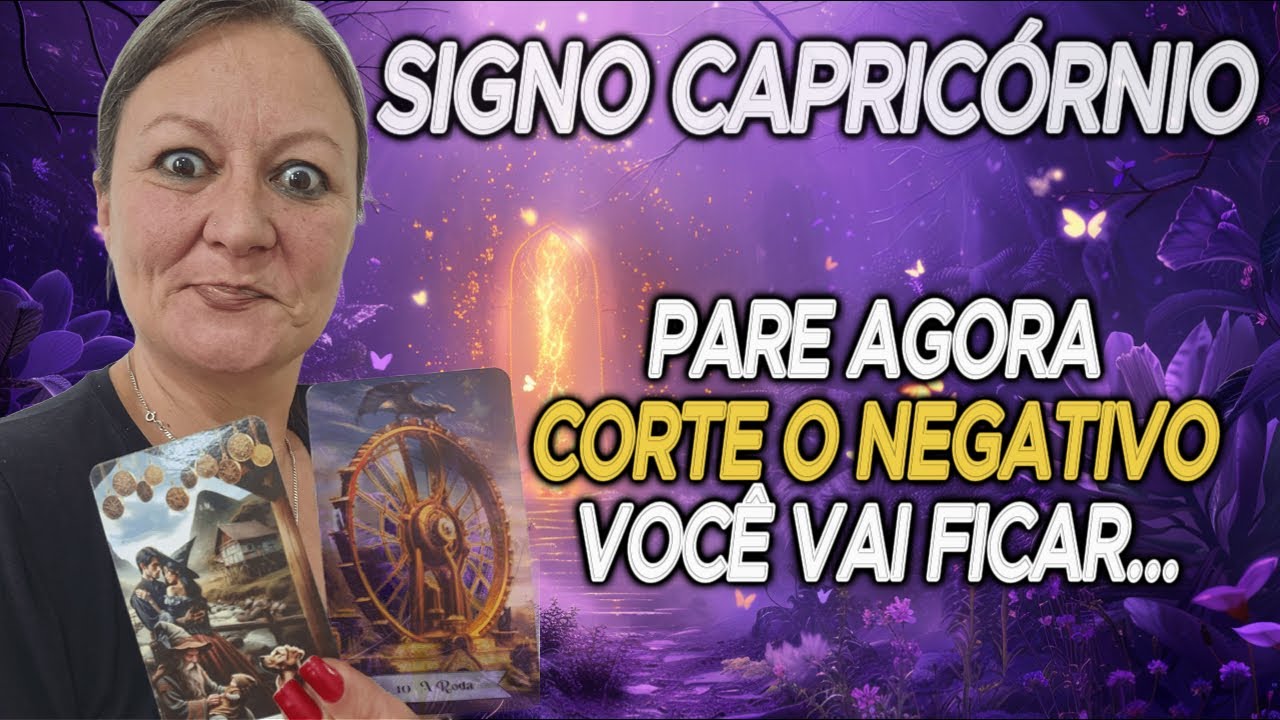 ♑ CAPRICÓRNIO – 🚨 PARE DE SE SABOTAR! AFASTE A NEGATIVIDADE E ATIVE SUA RIQUEZA! 💰🔥