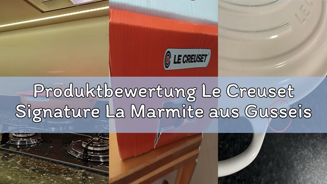Produktbewertung Le Creuset Signature La Marmite aus Gusseisen, Ø 26 cm, Für alle Herdarten und Indu