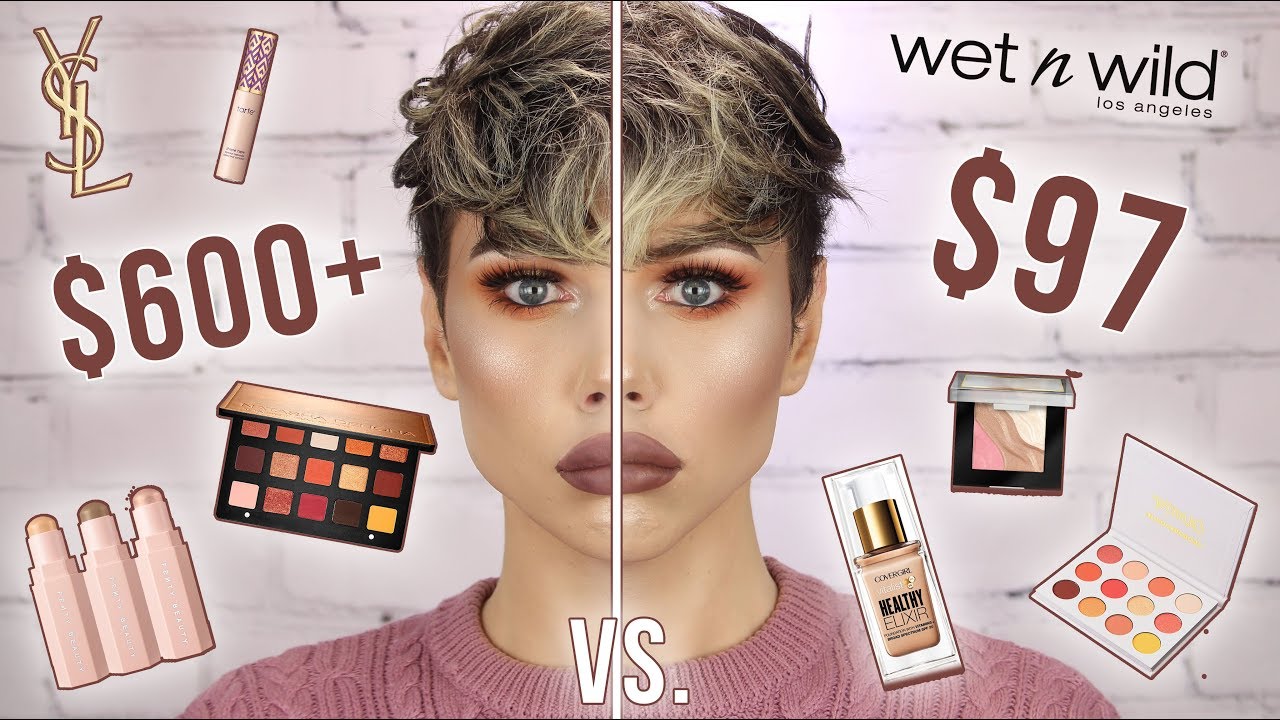 DRUGSTORE vs. HIGHEND MAKEUP... OMG! | Thomas Halbert