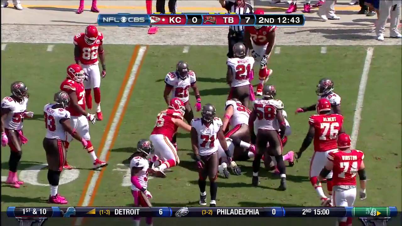 Tampa Bay Buccaneers vs Kansas City Chiefs Week 6 2012