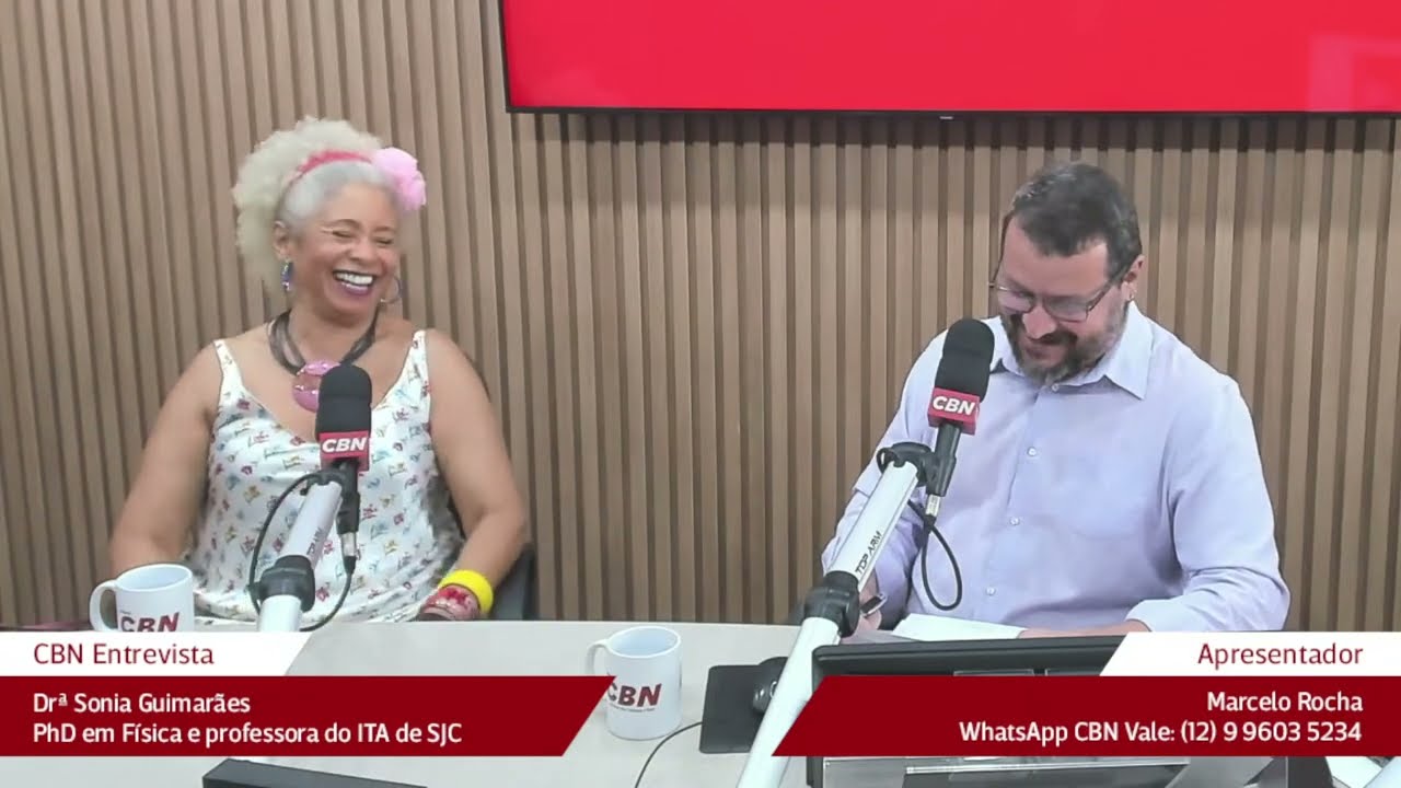 CBN Na Rede #617: Drª Sonia Guimarães – PhD em Física e professora do ITA #NoArNaCBN