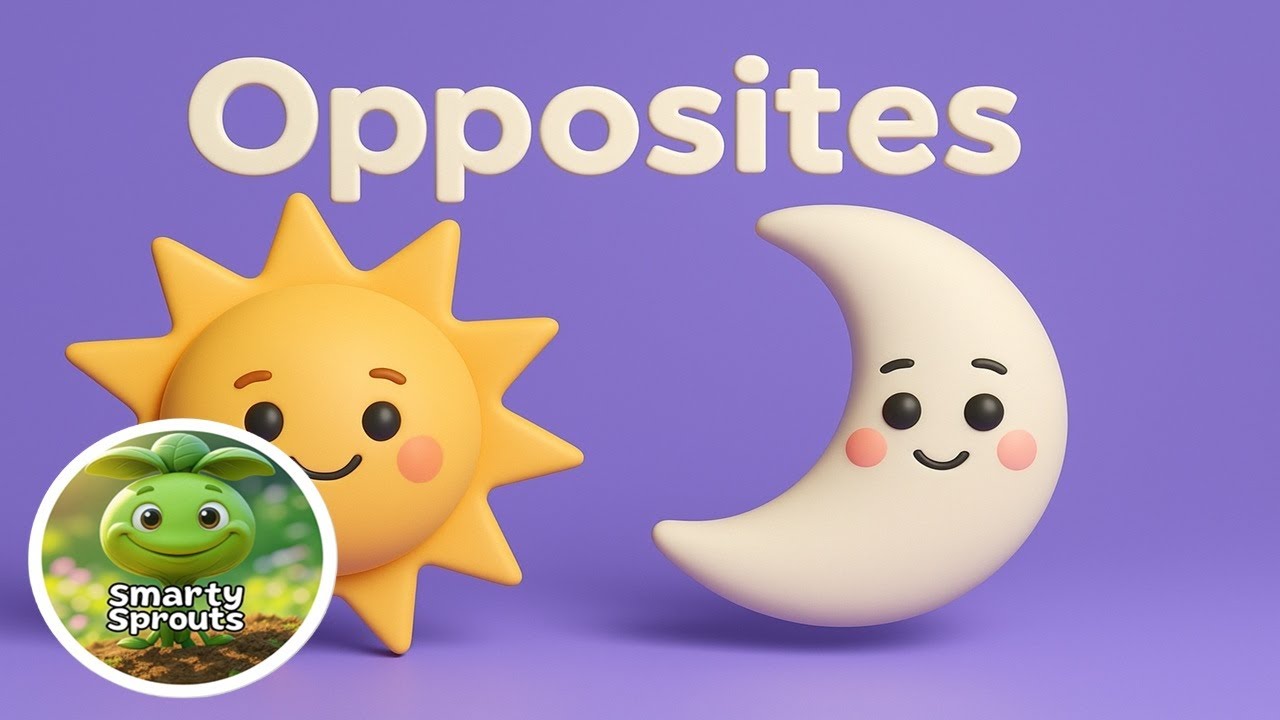Opposites All Around | Nursery Rhyme