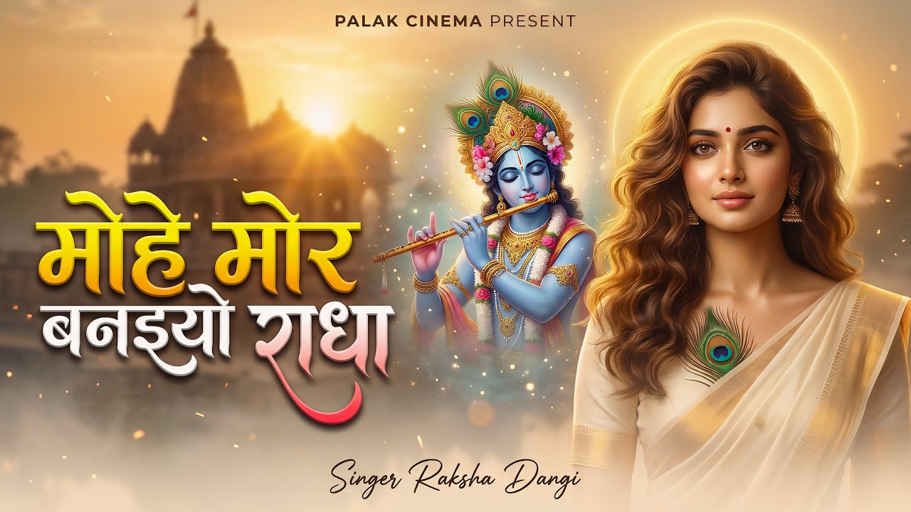 मोहे मोर बनइय्यो राधा |Mohe Mor Banaiyo Radha Apne Vrindavan Ko|Peaceful Radha Krishna Bhajan#radha