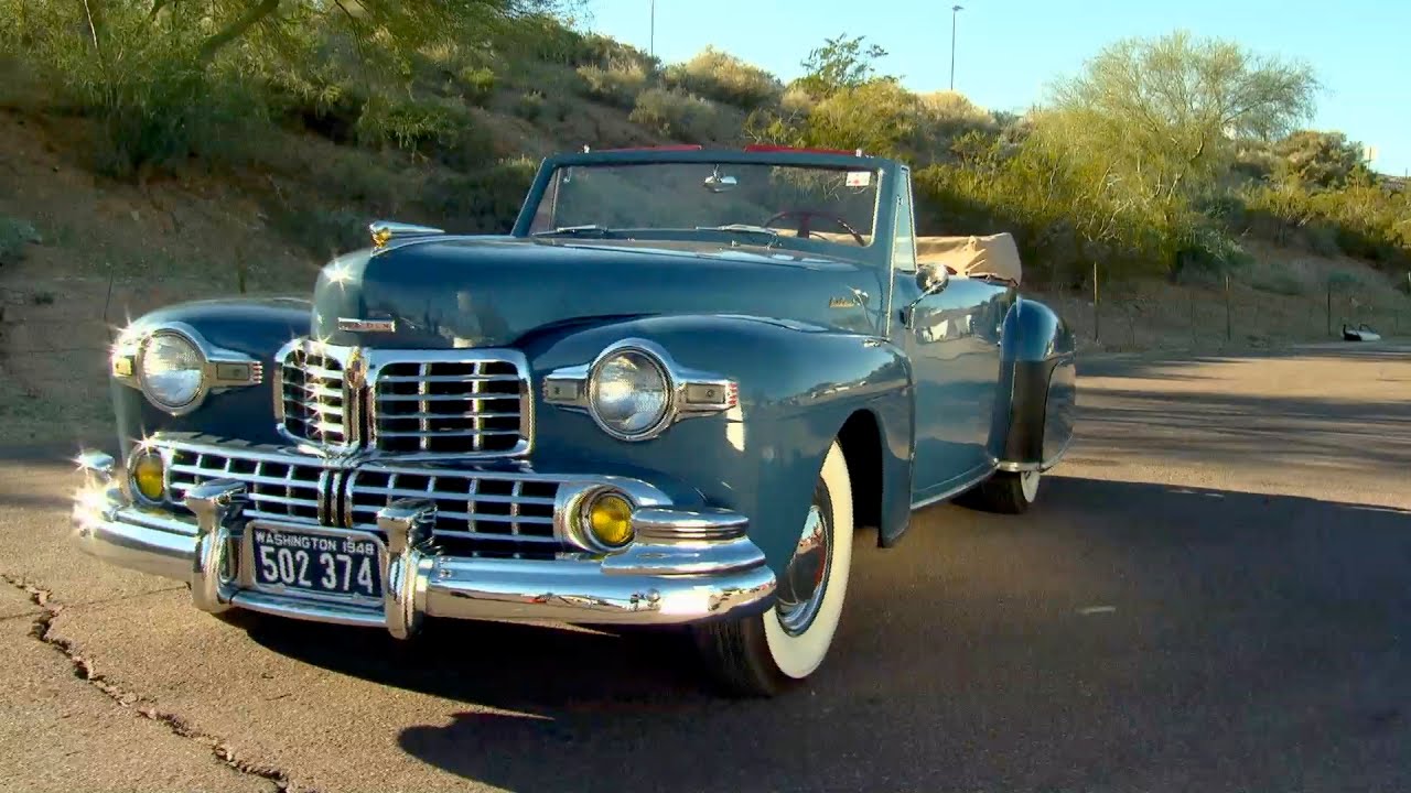 Cruising in a 1948 Lincoln Continental