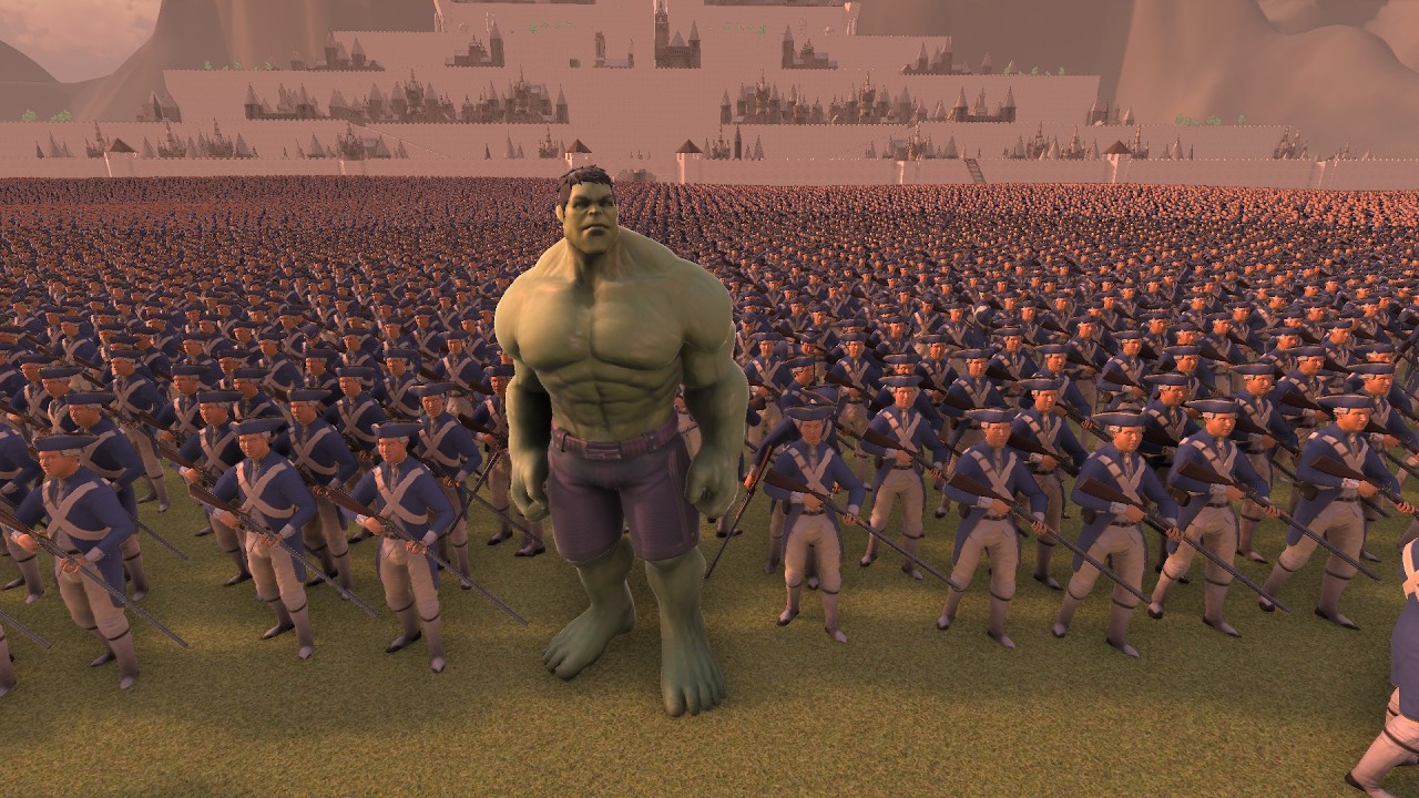 Hulk vs 100,000 French Soldiers | UEBS 2 Epic Battle