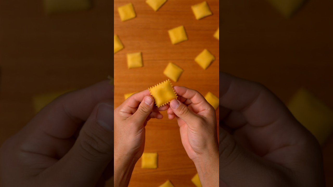 Ravioli al matterello #pasta #ravioli