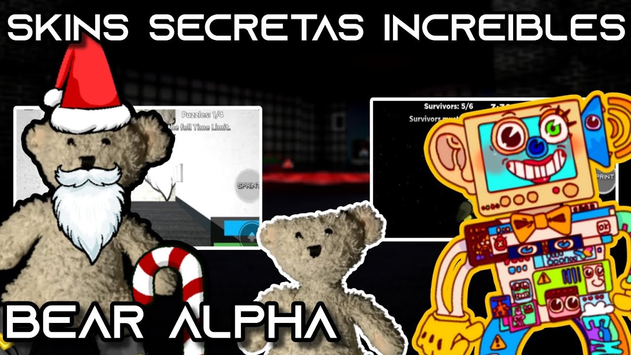 SKINS SECRETAS INCREÍBLES DE ENCONTRARSE EN BEAR ALPHA