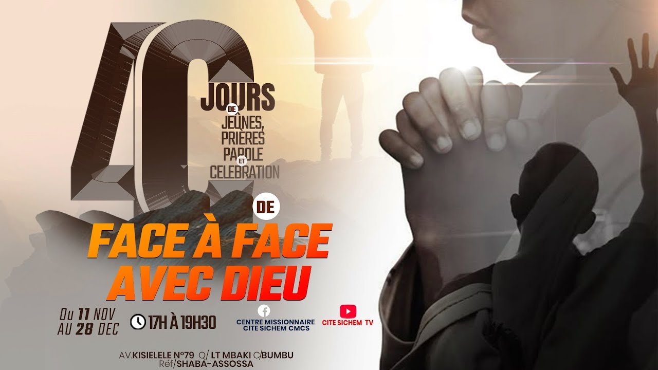 24e JOUR DE MONTAGE DE JEUNE ET PRIERE/LES ENGAGEMENTS NON HONNORER/ AVEC LE PASTEUR CELA LUTUMBA