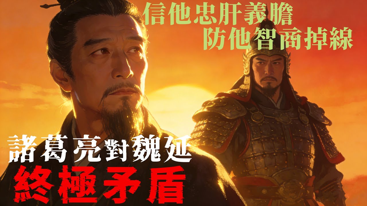 諸葛亮對魏延的終極矛盾：一邊信他忠肝義膽，一邊卻防他智商掉線？#三国演义 #诸葛亮 #魏延  #历史 #三国志 #历史人物 #历史故事 #中华文化