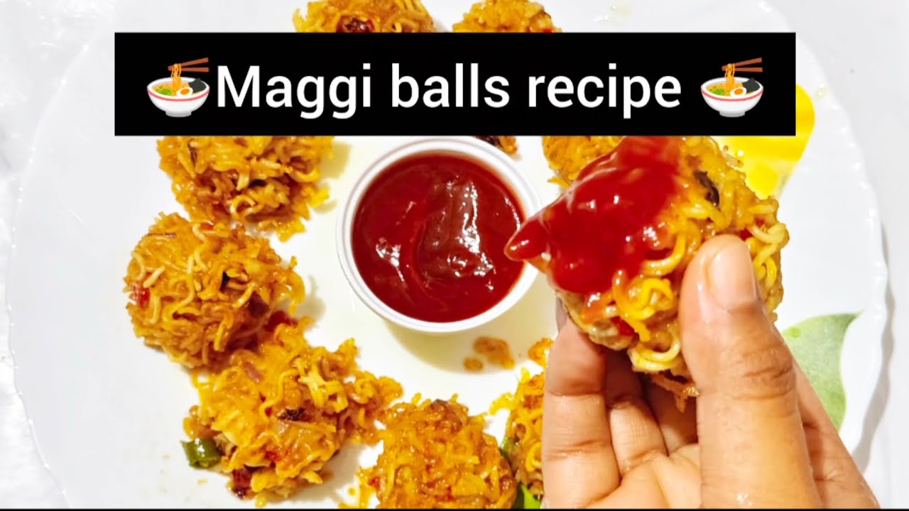 🍜Maggi balls recipe 🍜 @cooking show 