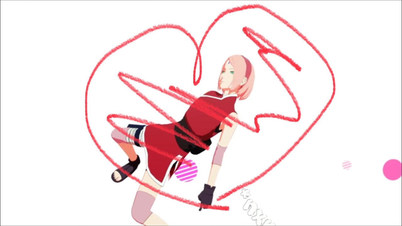 Da Da Da Sakura X Hinata Naruto mmd video 💖✨🍃😊 part 2 *nxrxtx