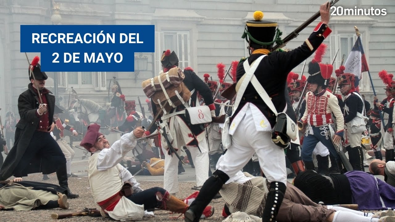 2 DE MAYO | Recreación en las calles de MADRID