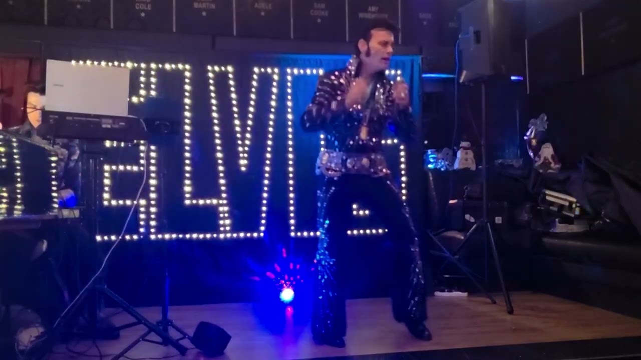 Darren H Presley - Elvis tribute - Sonny's Speakeasy - Suspicious minds