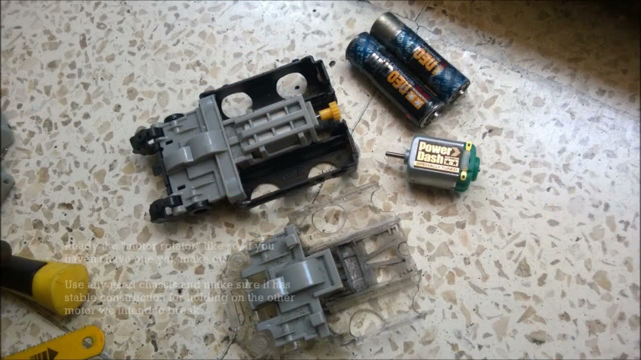 GAK PUNYA ALAT BREAK IN? BISA PAKAI CARA INI, MURAH DAN MUDAH, Break In Mini 4WD Motor Simple Method
