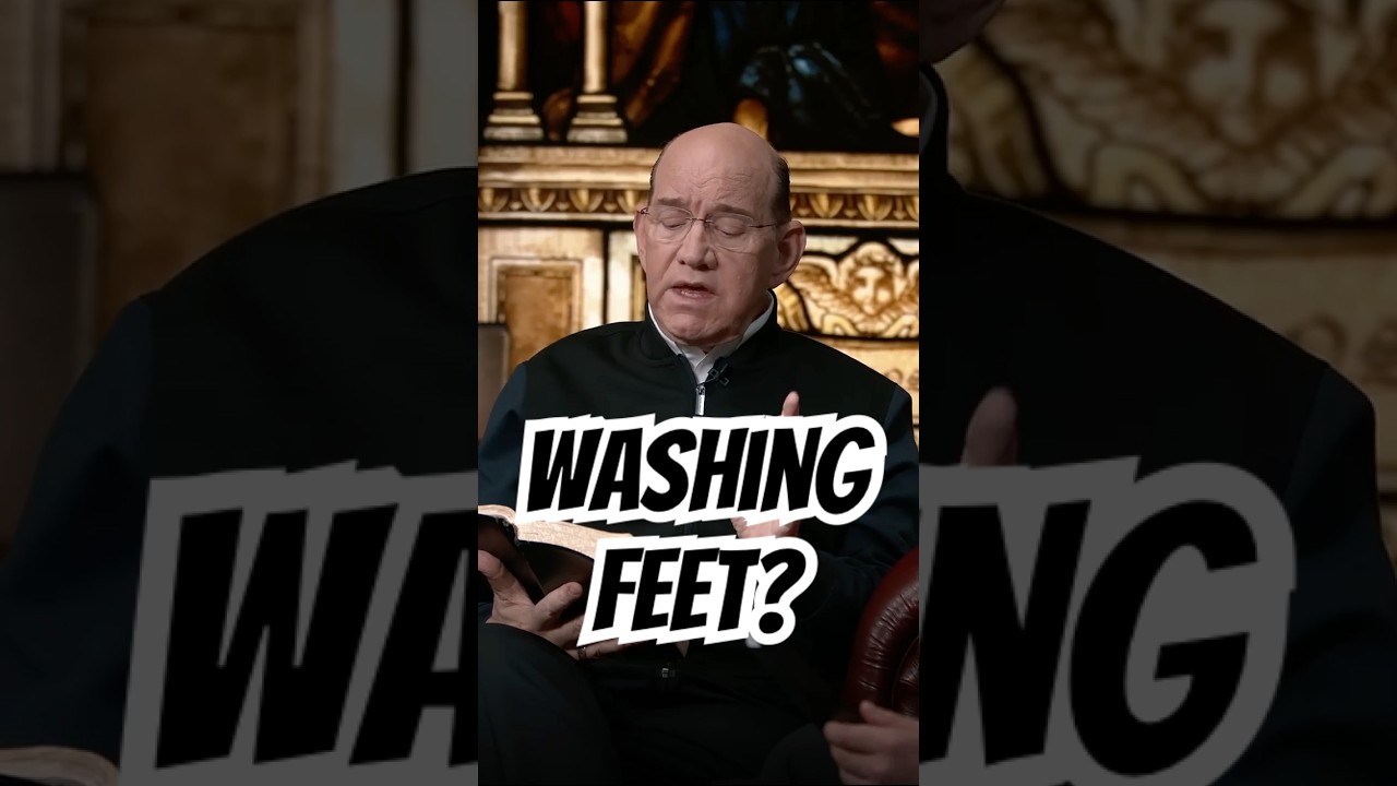 What does foot washing symbolize?