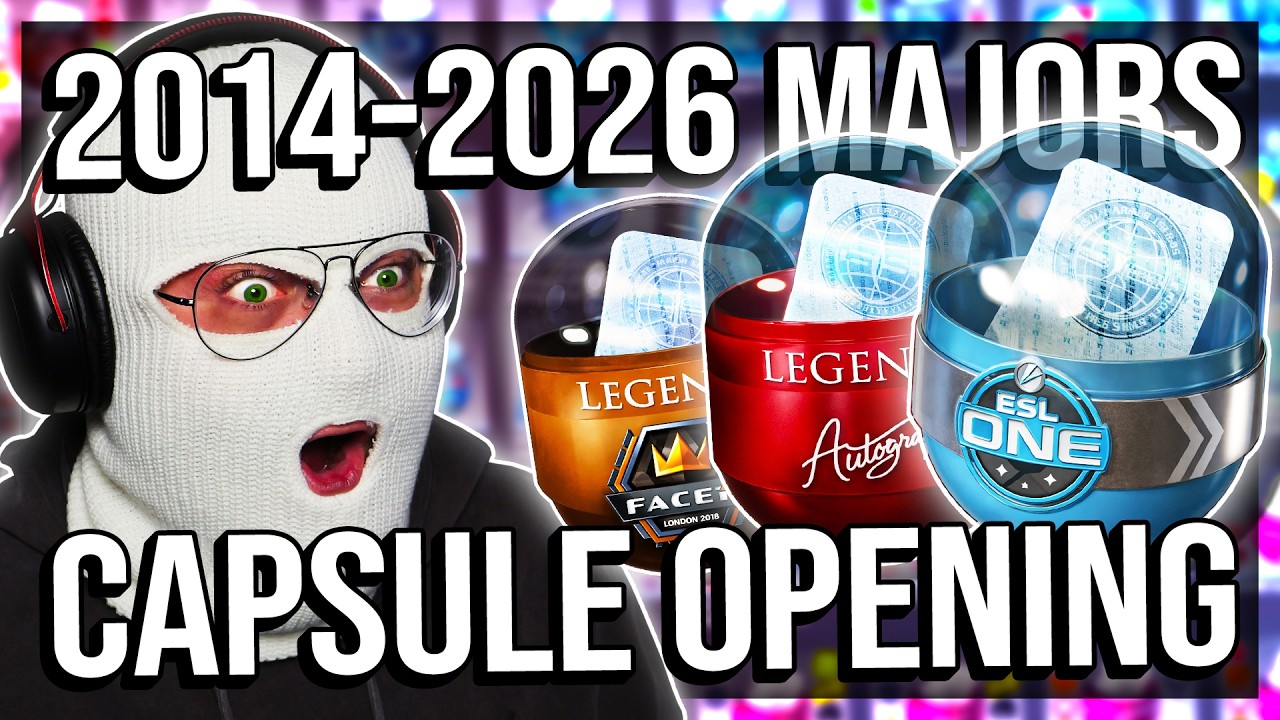 OPENING MAJOR STICKER CAPSULES FROM EVERY YEAR (2014-2026)