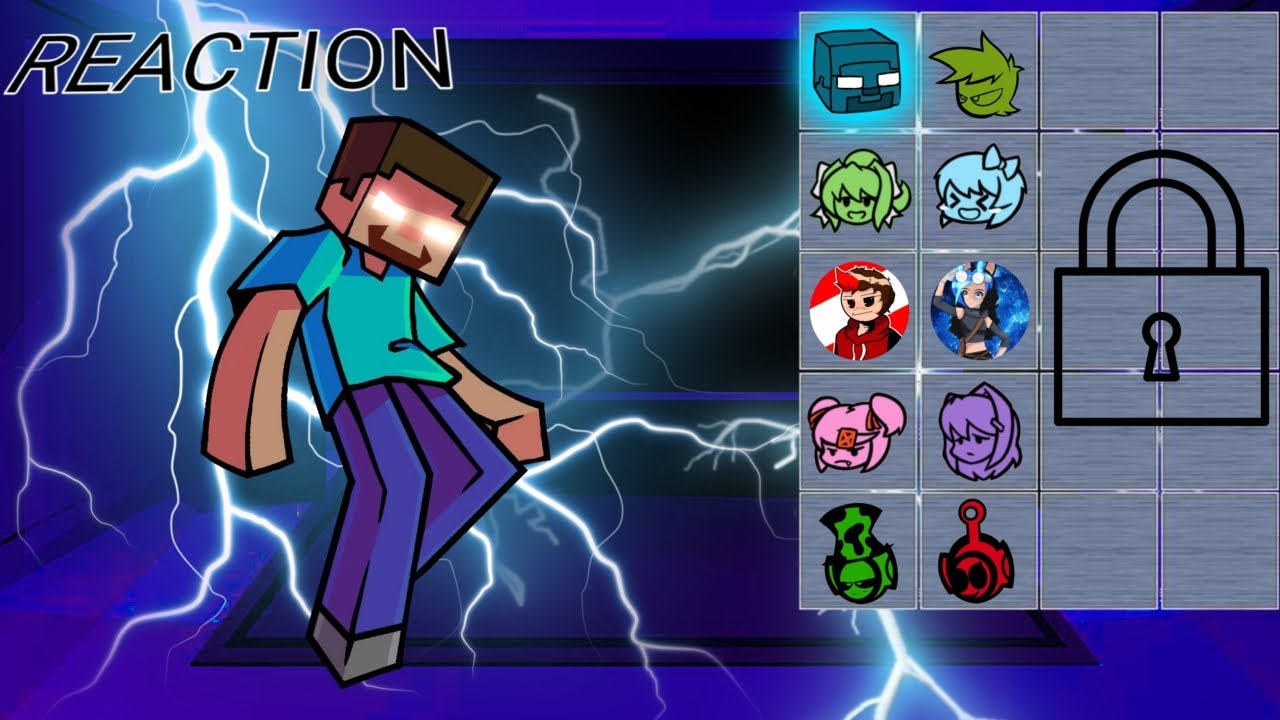 CROSSOVERS REAGINDO A RECREATED E DANGER (HEROBRINE)
