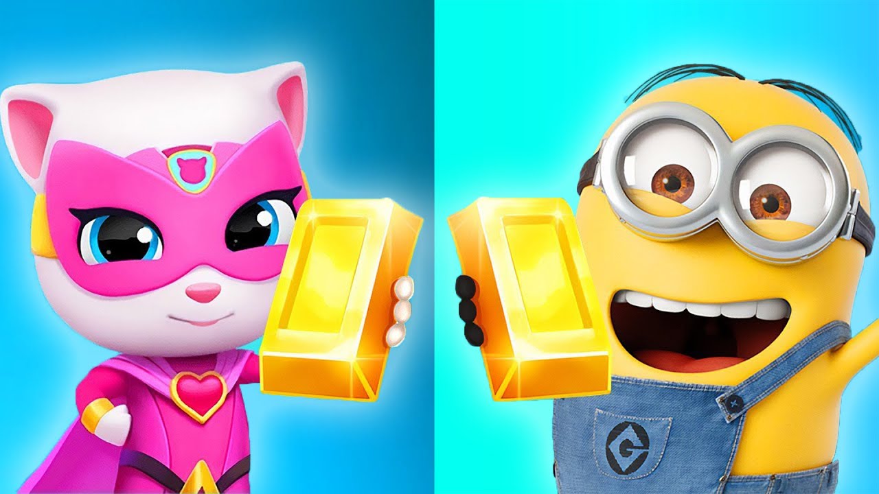 Talking Tom Time Rush, Talking Tom Gold Run, Tom Jetski, Minion Rush, Subway Surfer BNZAQ