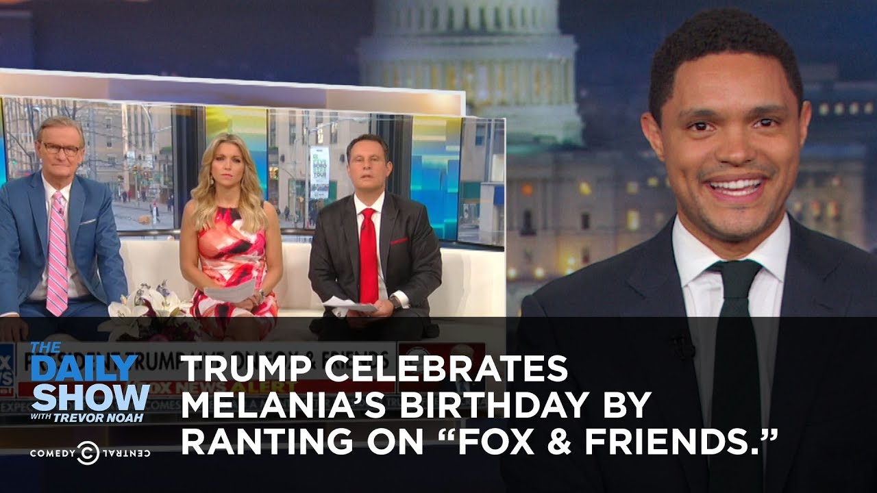 Trump Celebrates Melania's Birthday by Ranting to 