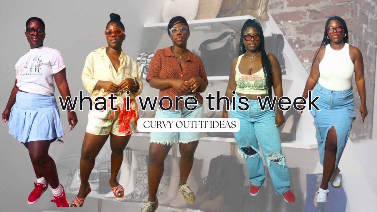 WHAT I WORE THIS WEEK + EASY CASUAL CURVY OUTFIT IDEAS