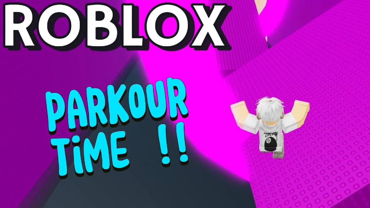 CARA JADI JUARA BALAPAN PARKOUR DI MAP INI - Roblox Indonesia