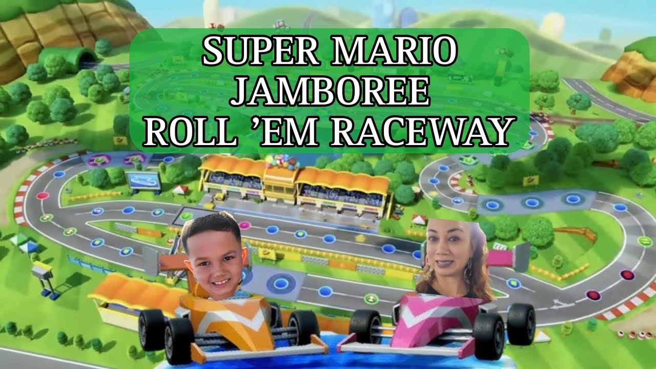 Super Mario Party Jamboree - Roll em Raceway (2 player  vs. CPUs)