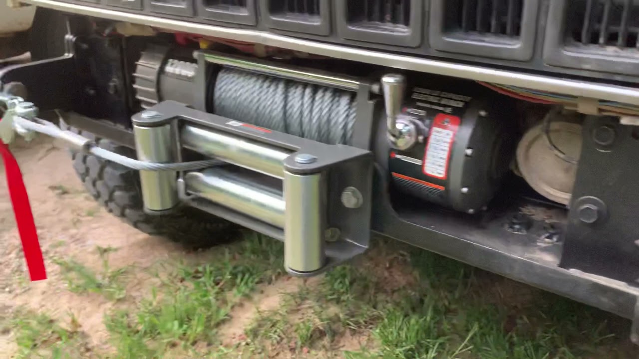 BadDadFab winch mount