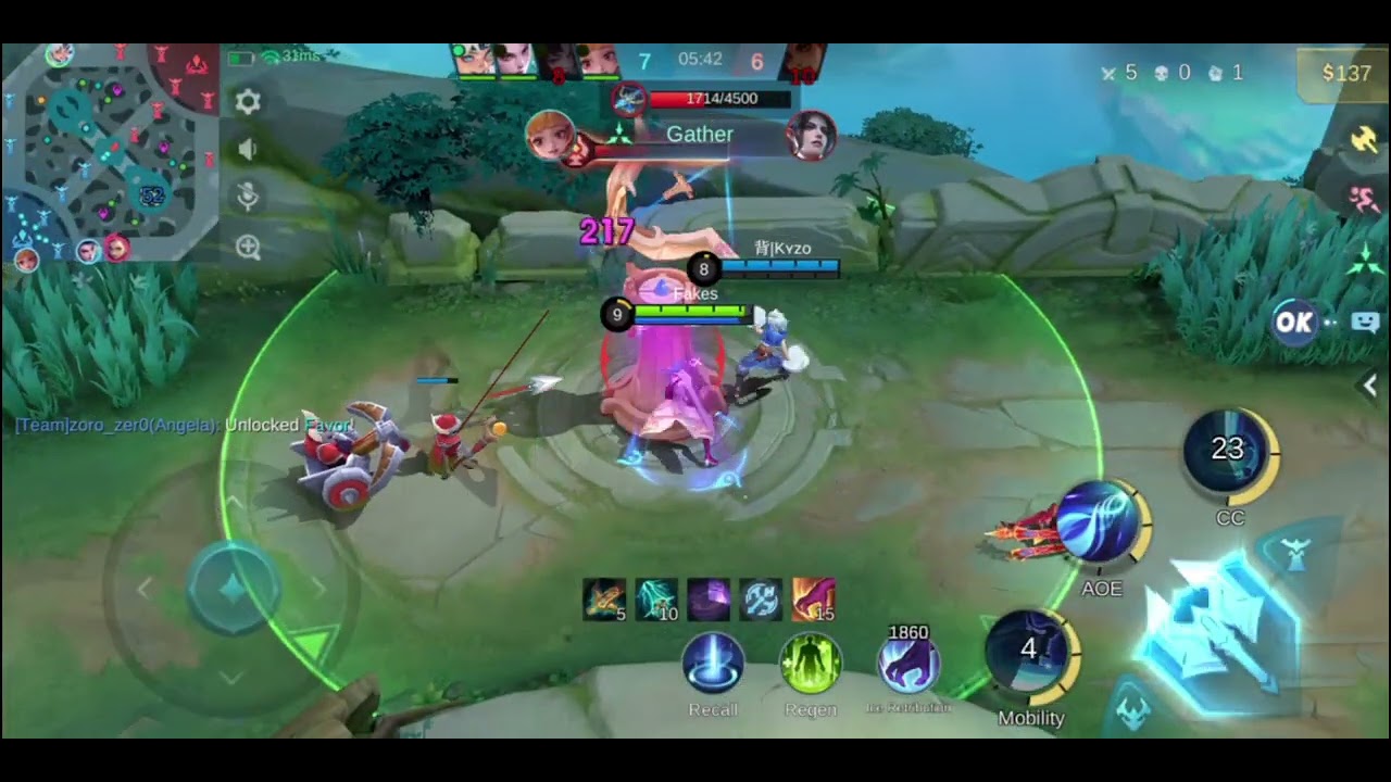 Silvana Maniac with 20kills play // MLBB