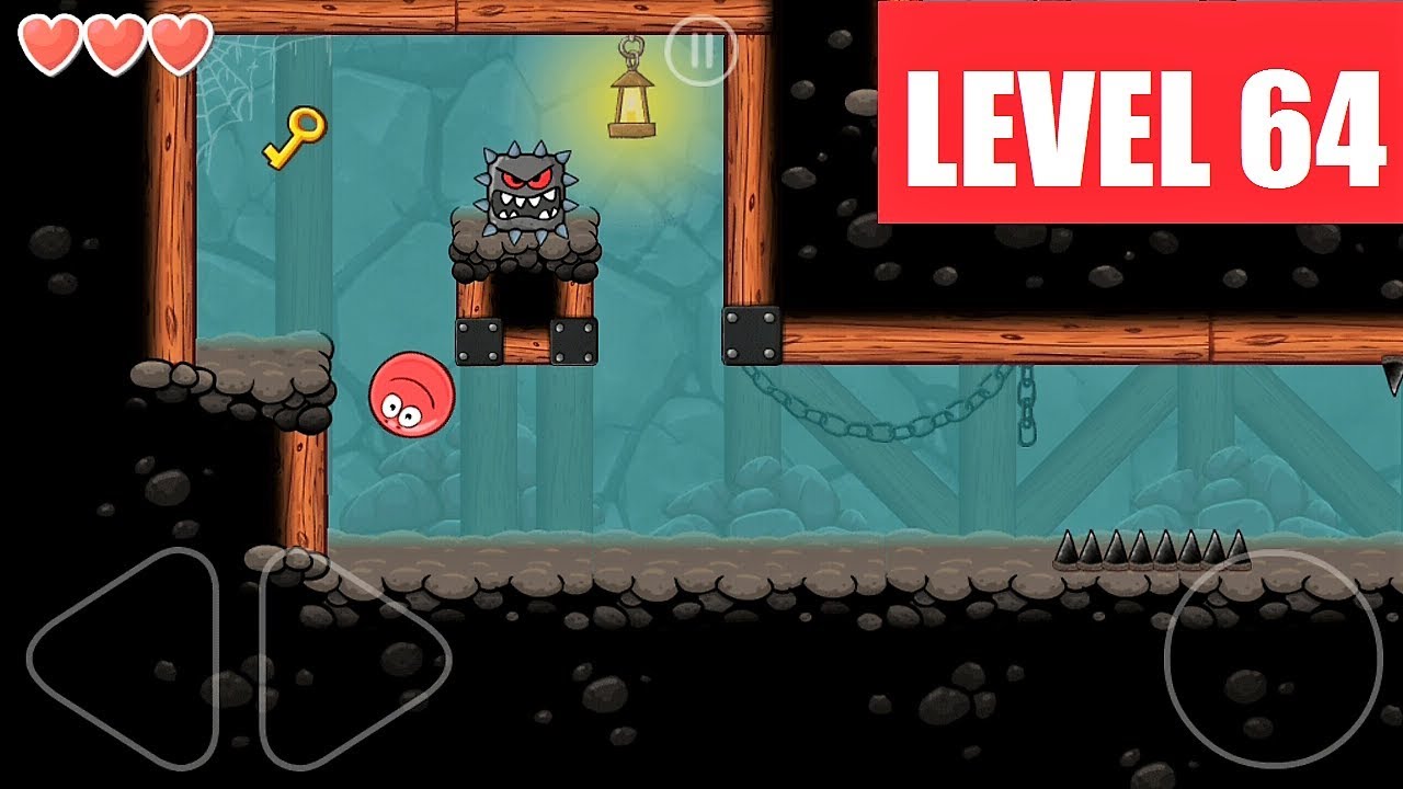 Red Ball 4 level 64 Walkthrough / Playthrough video.