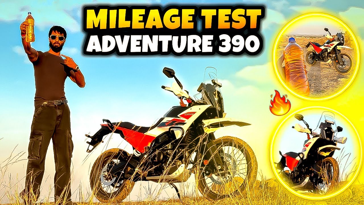 Mileage Test Of KTM 390 Adventure | Shocking Result Found 😱