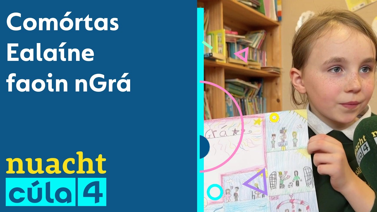 Nuacht Cúla4 | Comórtas Ealaíne i Rann na Feirste 💘