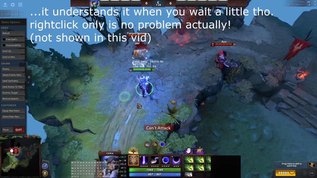 dota 2 a-leftclick issue (a-click not registered)