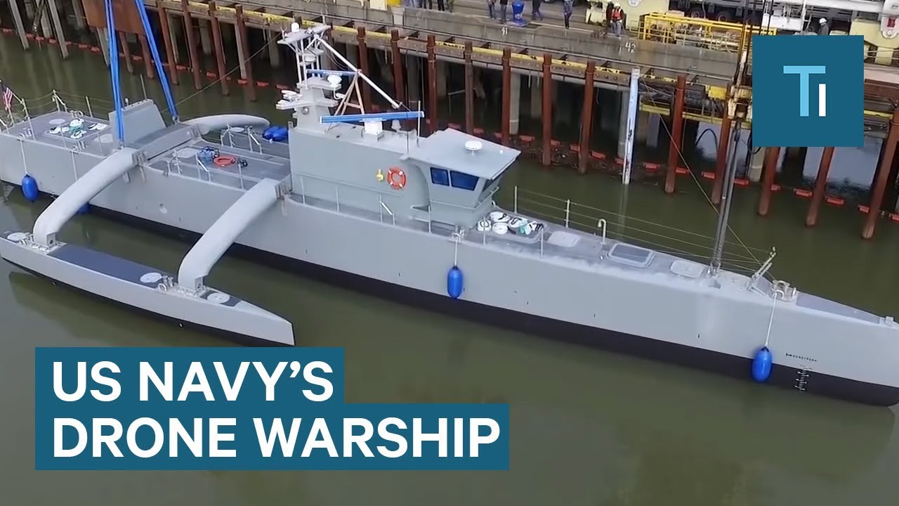 New Drone Warship Drive Itself As It Hunts Submarines