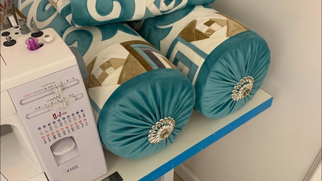 Валик . Шынтақ жастық. Конфетка мастер класс . Өз қолыңмен Тігіп үйрен .