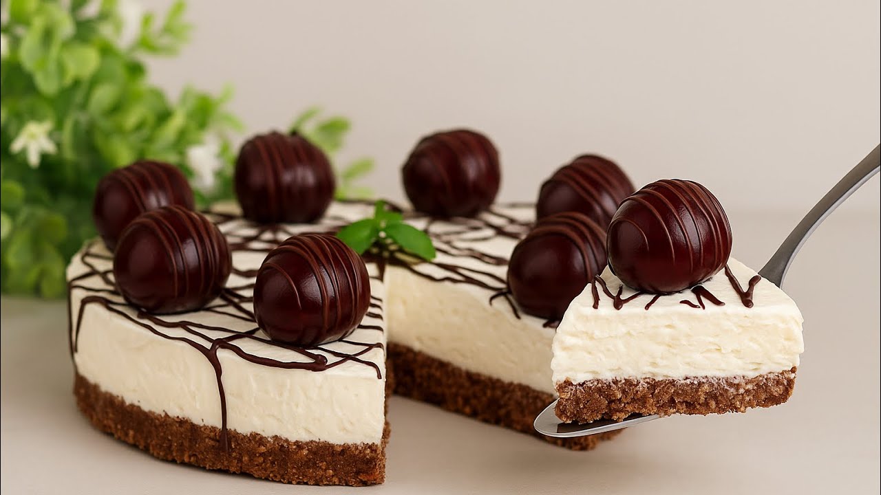🎂 Il DOLCE FREDDO più GOLOSO dell’estate 😍 Yogurt, Cocco e CIOCCOLATO – SENZA FORNO!