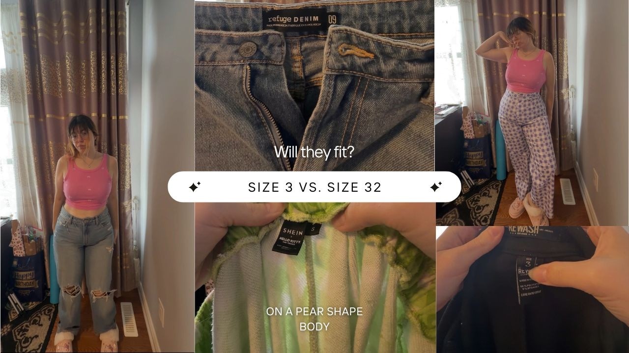 I tried 9 pairs of pants from Size 3 to Size 32  . . . and they ALL fit!