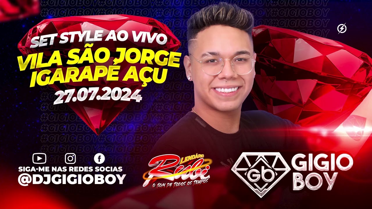 CD AO VIVO GIGIO BOY EM VILA SÃO JORGE - IGARAPÉ AÇU - 27/07/2024